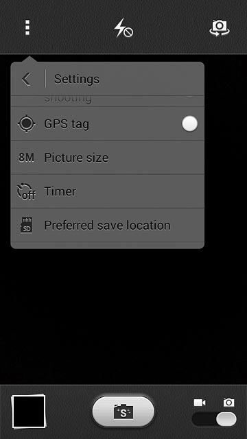 Press Preferred save location.