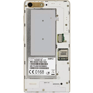 Open the SIM holder.