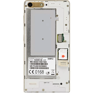 Close the SIM holder.