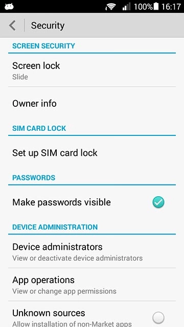 Press Set up SIM card lock.
