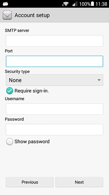 Press the drop down list below 