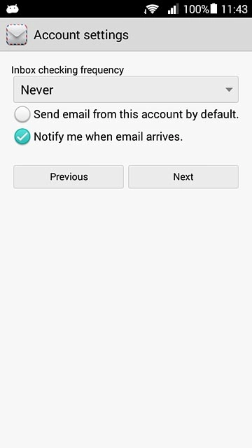 Press the drop down list below 