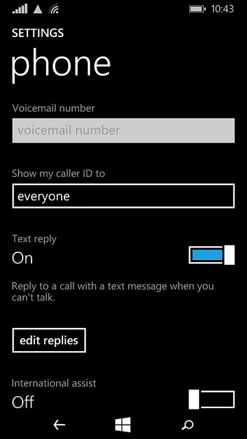 Press the field below 