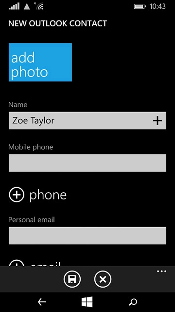 Press the field below 