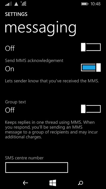 Press the field below 