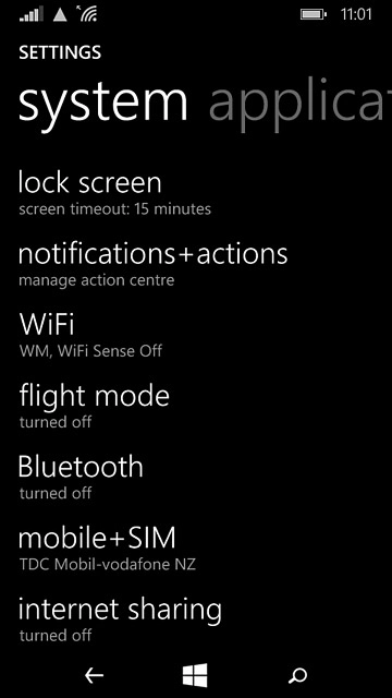 Press internet sharing.