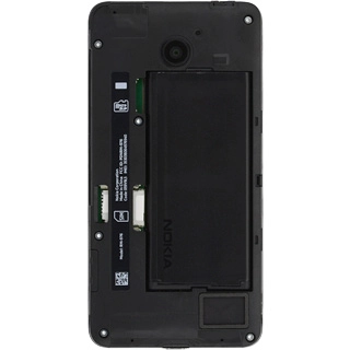 Place the battery in your phone, bottom first, matching the battery contacts with the phone contacts and press the battery into place.