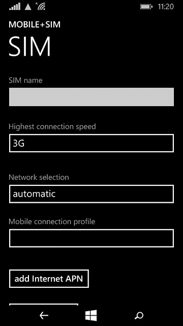 Press the home icon to return to the home screen.