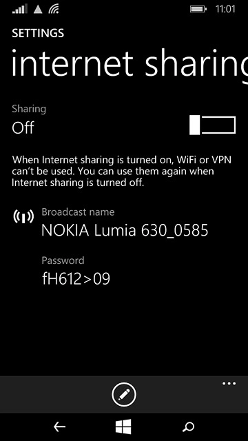 Press the edit icon.
