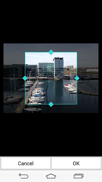 Drag the frame to the required position to select the required detail.