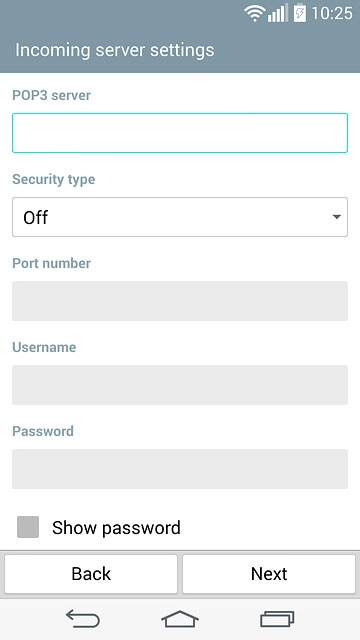 Press the drop down list below 