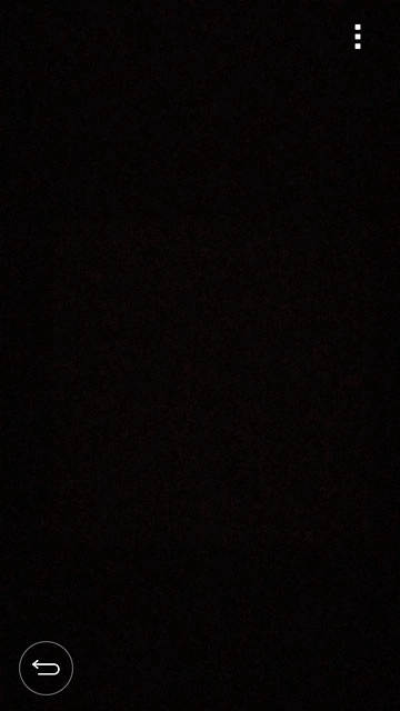 Press the menu icon.