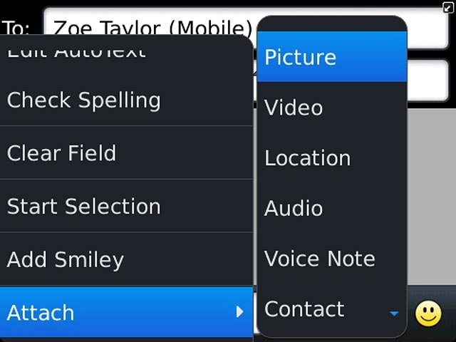 Press Picture.Go to the required folder.