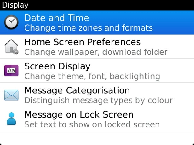 Press Date and Time.