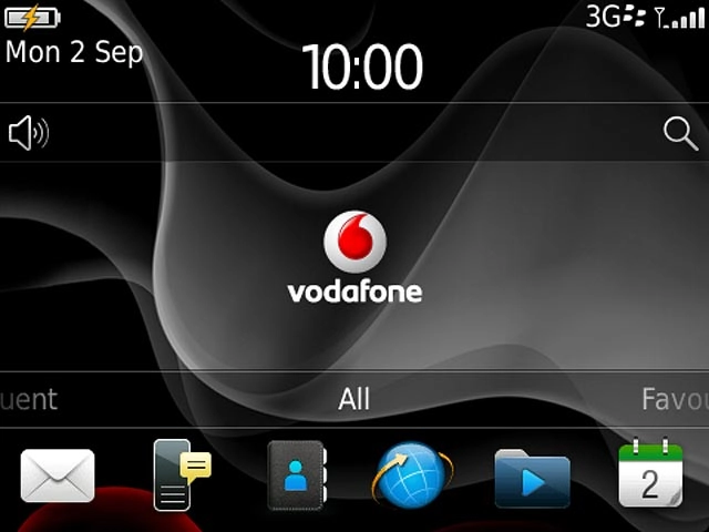 When the battery charging icon is displayed, charging is in progress.