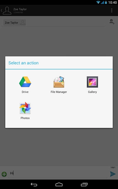 Press Gallery.Go to the required folder.
