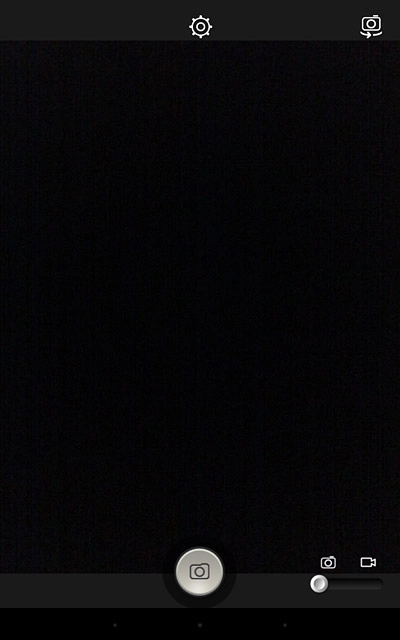 Press the dot in the middle to return to the home screen.