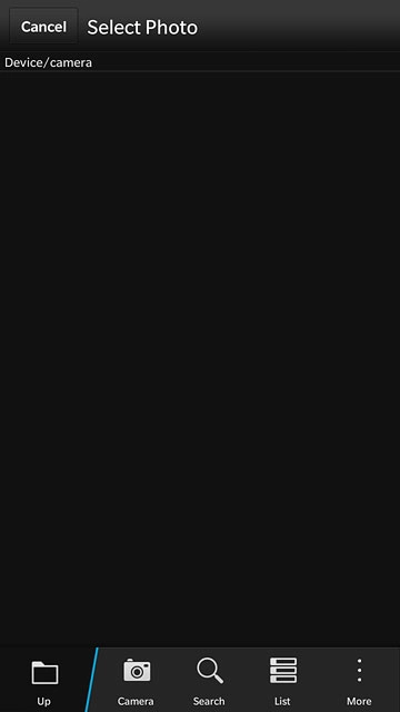 To take a new picture:Press Camera.