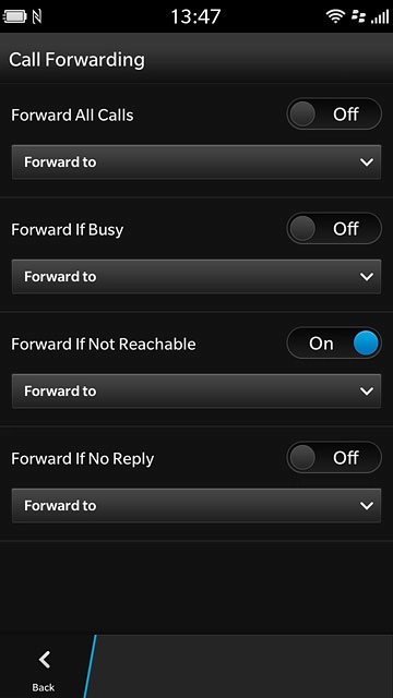 Forward If Not Reachable