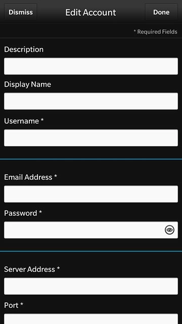 Press the field below 