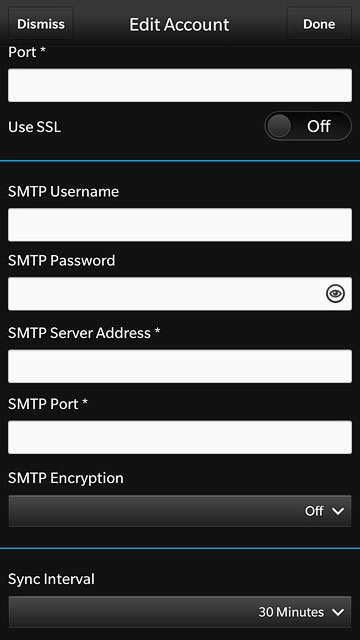 Press the field below 
