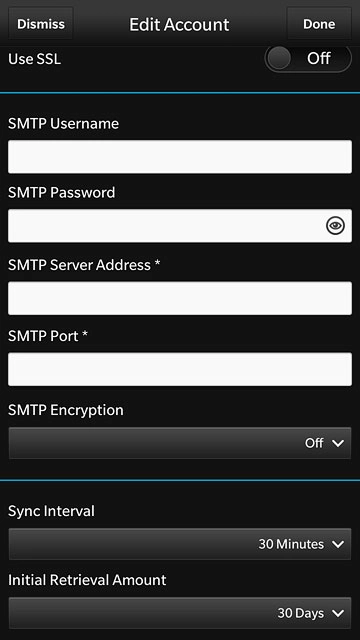Press the field below 