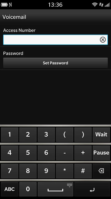 Key in +61414121121 and press enter.