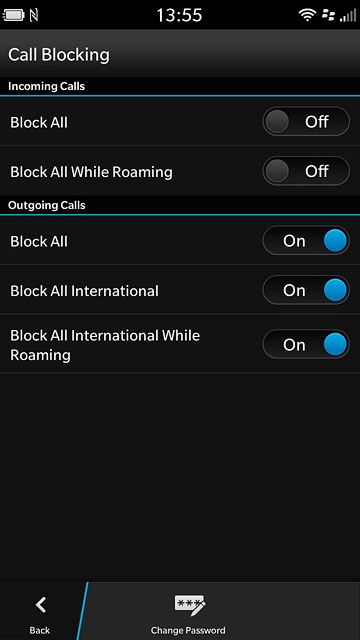 Block All International While Roaming