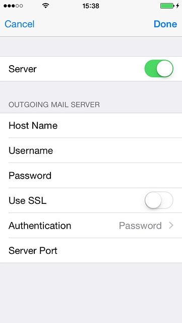 Press Authentication.