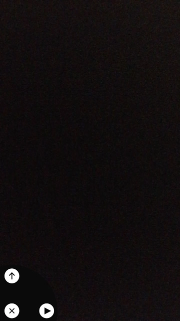 Press arrow up.The video clip is sent immediately.