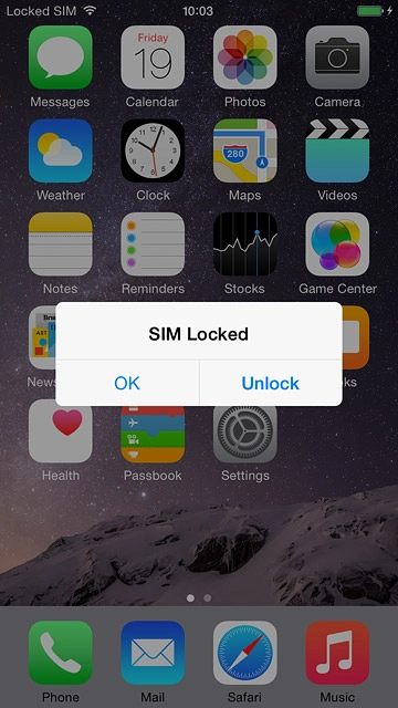 Slide your finger right on the display.Press Unlock.