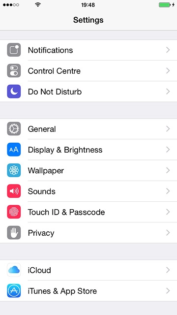 Press Do Not Disturb.