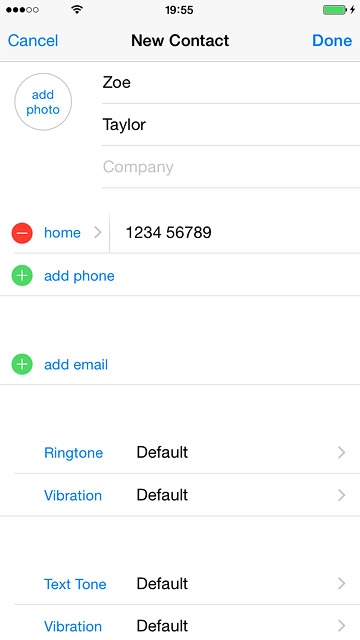 Press add email and key in the required email address.