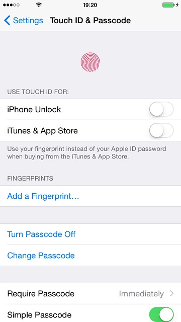Key in a phone lock code of your own choice.Key in the same phone lock code again.Press Require Passcode.