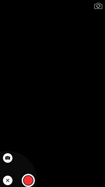 Press the record icon to start the video recorder.