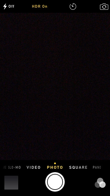 Press the timer icon.