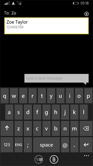 Key in the first letters of the required contact.Matching contacts are displayed.Press the required contact.