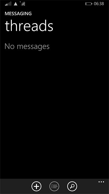 Press the new message icon.