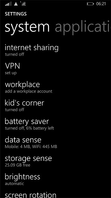 Press internet sharing.