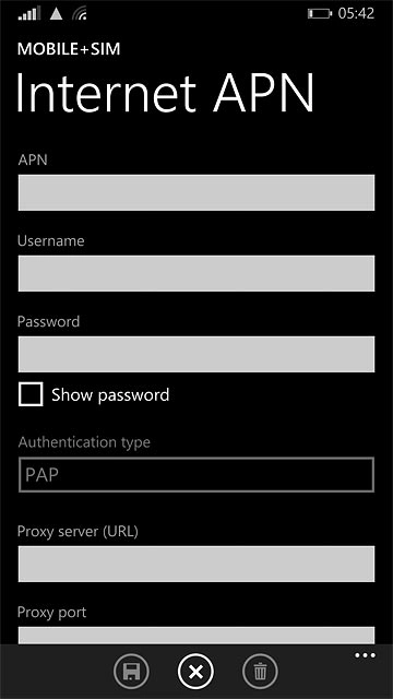 Press the field below 