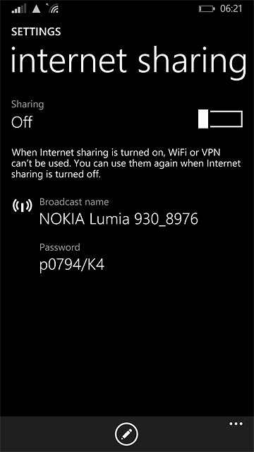 Press the edit icon.