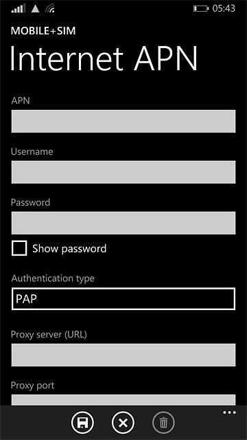 Press the drop down list below 