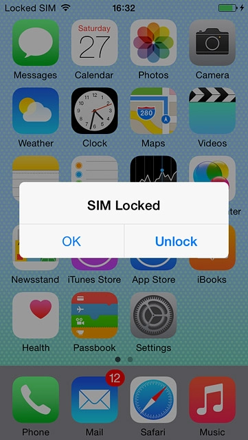 Slide your finger right on the display.Press Unlock.