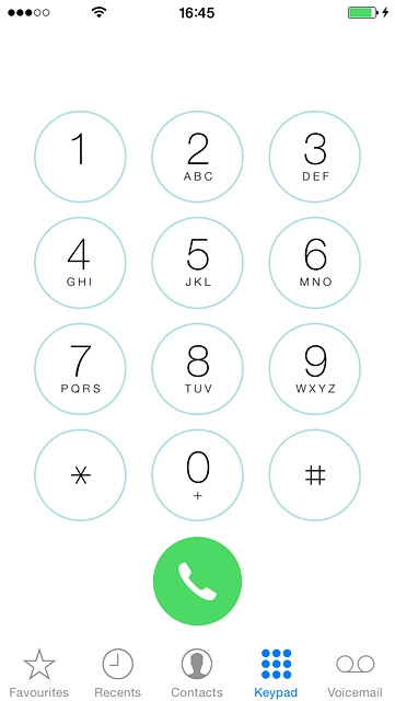 Key in **21*+61414121121#Press the call icon.