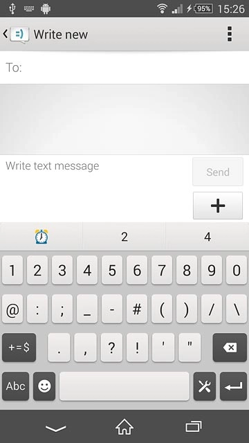 Press +=$ to see more symbols.