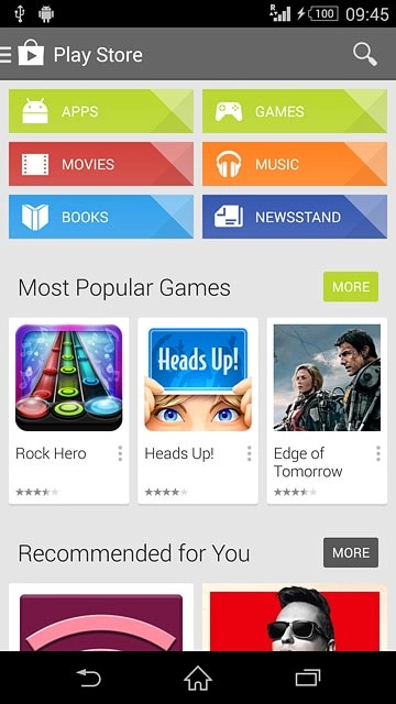 To search by category:Press APPS or GAMES.
