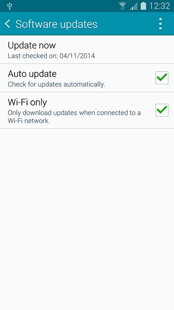 Press Update now.If a new software version is available, it's displayed.Follow the instructions on the display to update your phone's software.