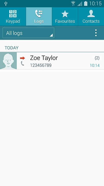 Press the required number.