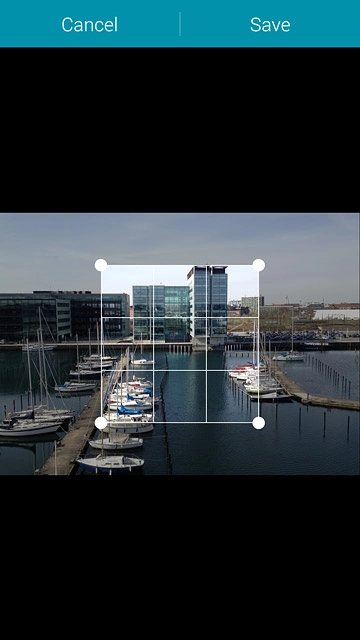 Drag the frame to the required position to select the required detail.