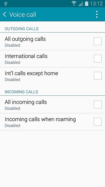 All incoming calls